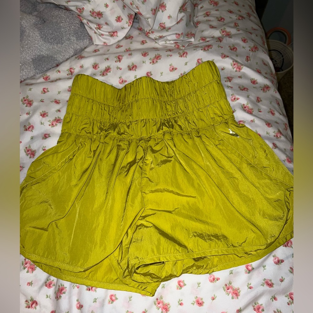 Free People Movement The Way Home Shorts color: Sparkling Citrus